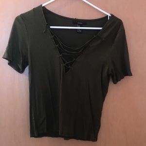 Crop top short sleeve